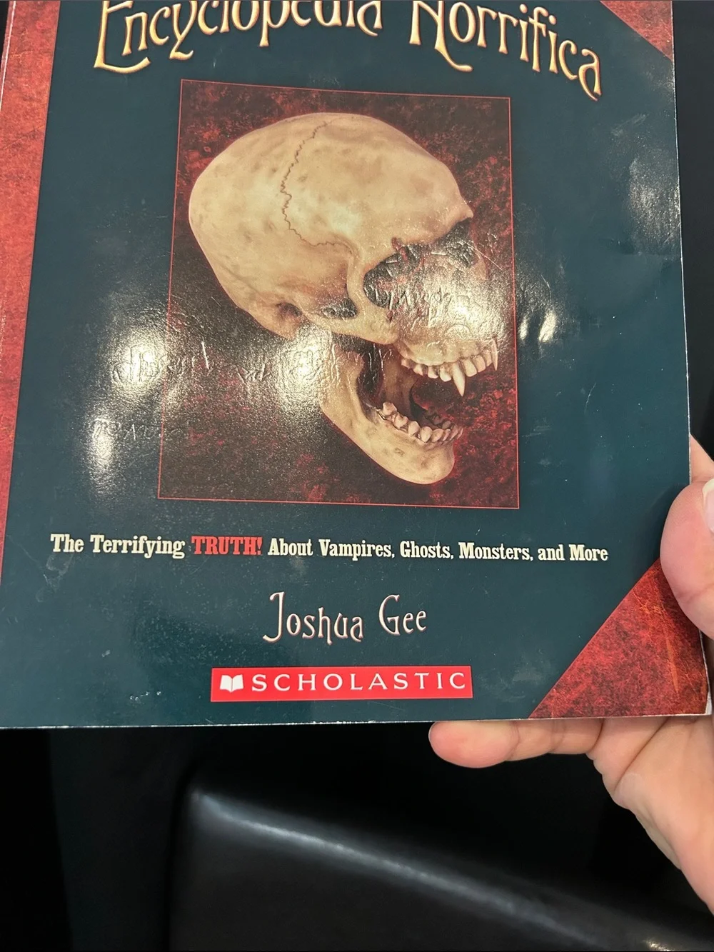2007 Scholastic Encyclopedia Horrifica — Preowned Paperback Book